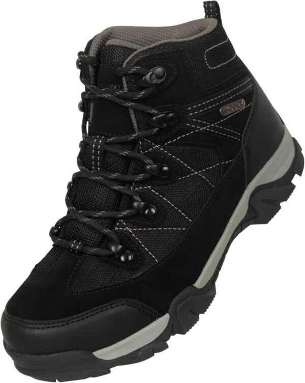 Mountain Warehouse Trail Kids Waterproof Boots - Synthetic Mesh Upper Girls & Boys Shoes, EVA Footbed, High Traction - Best for Spring Summer, Hiking & Outdoors - Image 6