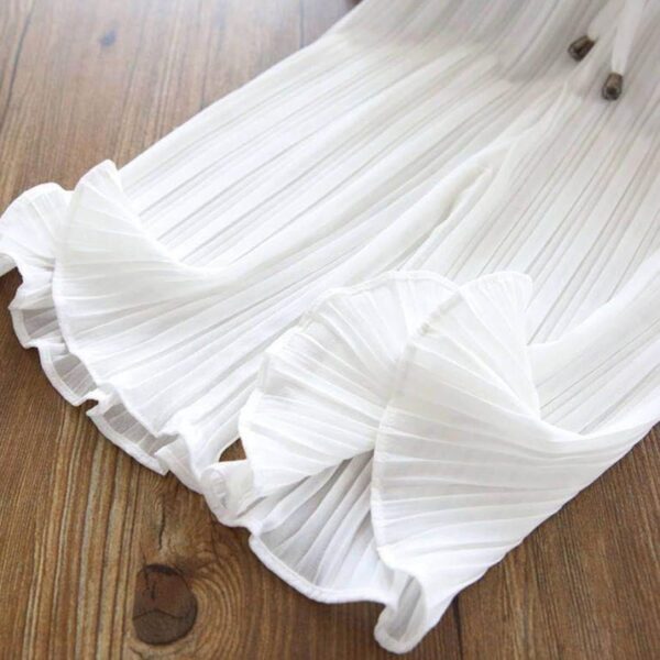 KEERADS Toddler Girls Solid Color Bloomers Summer Pants Girls Pants Green and White Pants Harem Pants Infant Girl Pants - Image 7