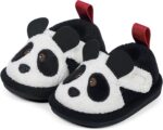 LACOFIA Boys' Girls' Slippers Kids Fluffy Slippers Children Winter Warm Indoor Animal Slipper Anti-Slip House Shoes - Image 7