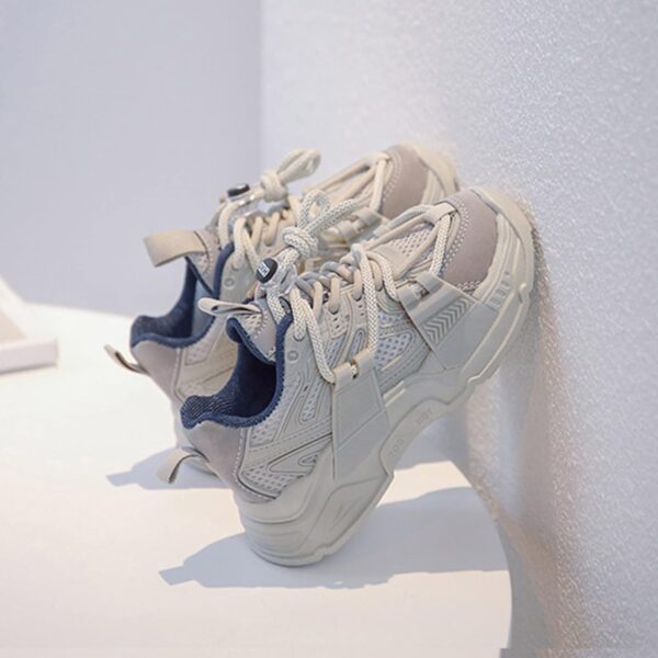 Fashion Spring Summer Children Sports Boys Run Shoes Flat Light Mesh Breathable Comfortable Solid Popular Sneaker - Image 4