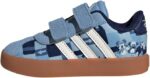 adidas Disney Mickey Mouse VL Court Shoes Infants, Leather Upper, Blue