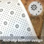 3D Dinosaur Carpet Forest River Large Living Room Rug Children's Play Area Floor Mat Flannel Soft Boys' Bedroom Rug Brown Green Dinosaur Nursery Rug Runner Mat Kitchen Rug (Colour 4,80x160 cm) - Image 3