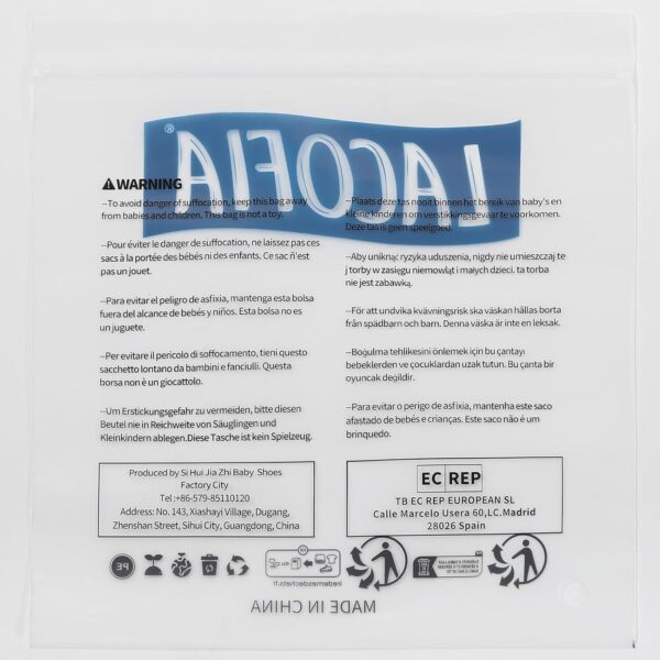 LACOFIA Baby Girls Anti-Slip Soft Sole Slipper Shoes Prewalkers White - Image 5