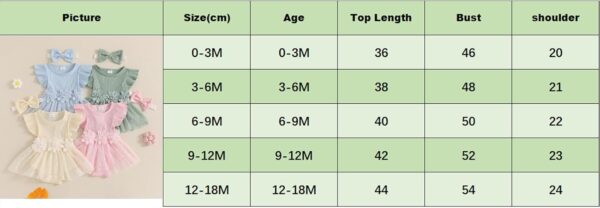 Himllauen Baby Girl Romper Dress Lace Mesh Embroidery Sleeveless Jumpsuit Newborn Baby Casual Romper with Headband for Baby Girls 0-24 Months - Image 8