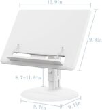 Lap Desk,Portable Laptop Stand Lap Desk Kids New Genion for Height Angle Adjustable Ergonomics Computer Stand Book Holder Homeschool Bed Floor Sofa Couch Seat Car(Up to 16") - Image 7