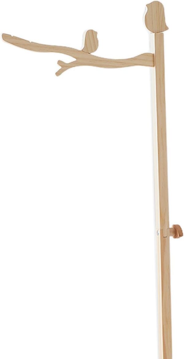 Sharplace Wooden Baby Mobile Arm Stand for Crib, Adjustable Height, DIY Hanging Rack for Nursery - Image 5