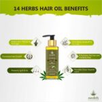 Neolith 14 Herbs Scalp and Hair oil for Hair Fall Control, Scalp nourishment, Hair regrowth || 100 ML - Image 3