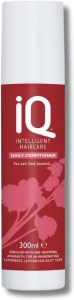 IQ Intelligent Haircare Daily Shampoo and Conditioner Set 300ml Each for Complete Nourishment and Vitality, Plus Detangling Hair Brush for Effortless Brushing and Smooth, Tangle-Free Hair - Image 2