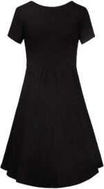 Luckywaqng Women Pregnant Maternity Care Solid Nursing Maternity Dress Festive Tunic Ladies Large Sizes - Image 3