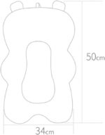 belupai Baby Bath Pad, Foldable Newborn Bathtub Cushion, Anti-Slip Baby Bath Cushion Mats, Newborn Shower Bath Tub Support Seat Mat(Panda) - Image 6