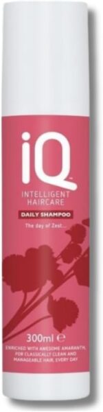IQ Intelligent Haircare Daily Shampoo and Conditioner Set 300ml Each for Complete Nourishment and Vitality, Plus Detangling Hair Brush for Effortless Brushing and Smooth, Tangle-Free Hair - Image 3