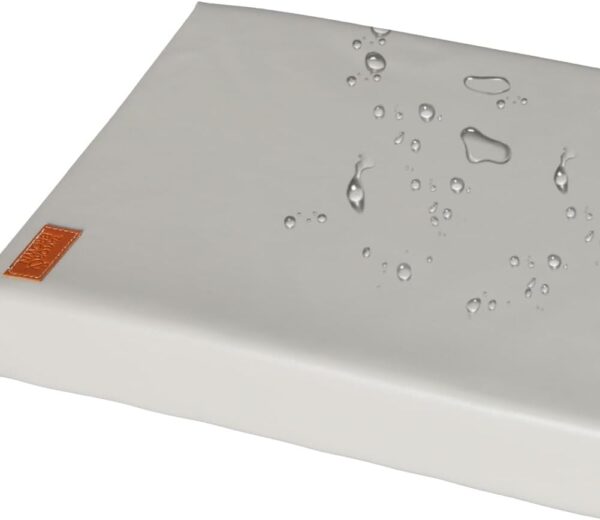 Taylor & Brown Waterproof Kneeling Pad for Garden or Bath, 5.5cm Thick Soft Foam Kneeler Mat for Gardeners Knee Support or Bathtub Bathing Baby with Carry Handle (Grey) - Image 4