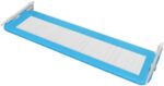 vidaXL Toddler Safety Bed Rail Set in Blue - Convenient Fold Down Feature, Compliments all Bed Types, Crafted from Washable Polyester Fabric - Image 5