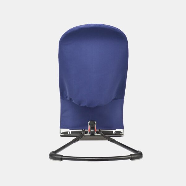 Cover Belltop compatible with Babyjörn bouncer: Balance, Soft & Bliss. Baby's seat for baby bouncer. Cover hammock: ergonomic fit. Hypoallergenic poly cotton. Fabric seat bouncer - Blue - Image 5