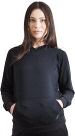 Mamatoto Maternity Nursing Hoodie Soft Feel Pregnancy and Breastfeeding Sweatshirt with Kangaroo Pocket - Image 2