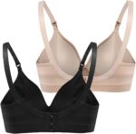 Derssity Women's Wireless Nursing Bra Comfy Sleeping Bra Soft Maternity Bra for Breastfeeding - Image 3