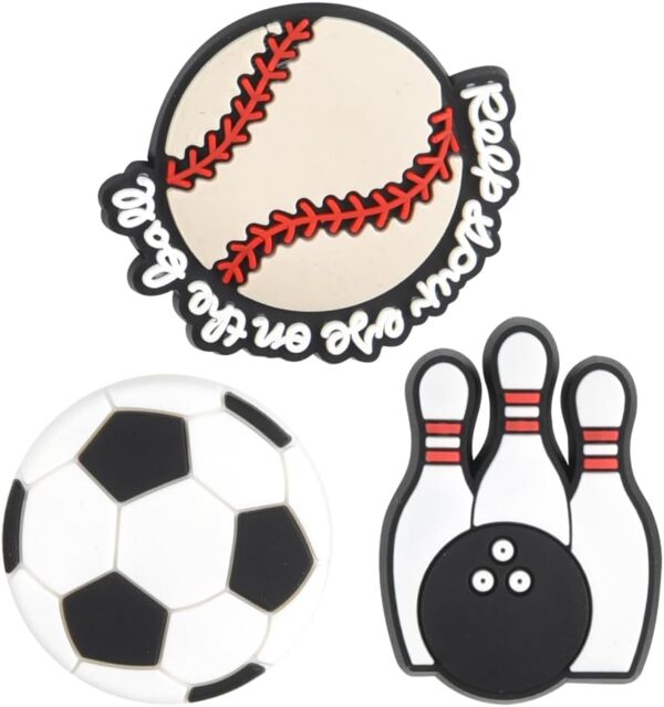 VZDIOR Men Women Cute Sports Shoe Charms Kids Boys Girls Basketball Soccer Shoes Decorations Charm for Party Favor - Image 7