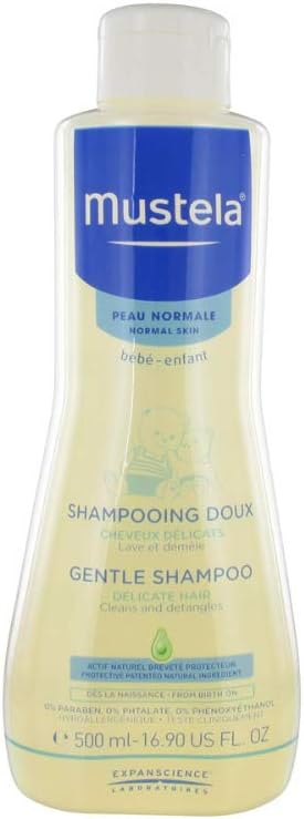 513FQWL7ZWL._AC_SL1000_.jpg Mustela - Mustela Baby Shampoo 500 ml - Image 1