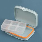 UHCPVHQQQ Medicine Storage Box Pills Box Pill Dispensers & Reminders Tablet Organiser Pill Organiser 7 Day Medical Supplies Medicine Tablet Dispenser K(I) - Image 4