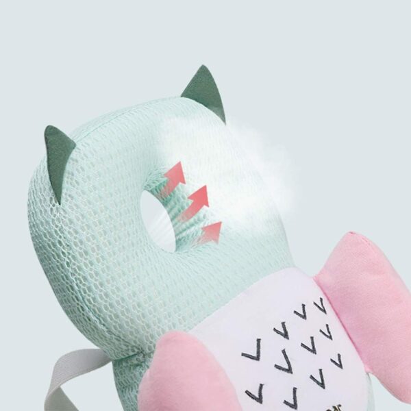 Bebamour Baby Walkers Protective Baby Sit Me Up Toddler Adjustable Baby Head Protection Safety Pad Backpack Wear for Crawling - Image 9