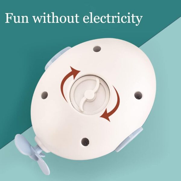 BYNYXI Baby Water Toy Bath Toy, Underwater Bathtub Toy Mechanical Cartoon for Toddlers Cute Boat Clearance Toys for Children Boys Girls 1 2 3 Years Old - Image 7