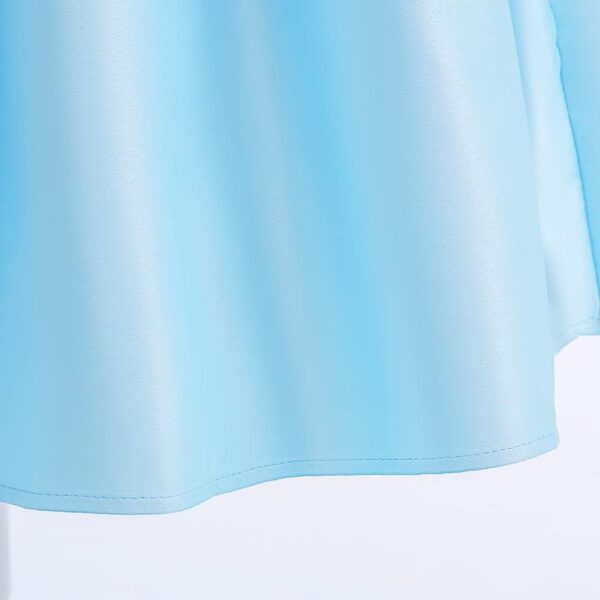 IMEKIS Kid Baby Flower Girl Dress Princess Satin Bowknot Tutu Wedding Birthday Party Christening Gown Toddler Formal Pageant Ball Gown - Image 7