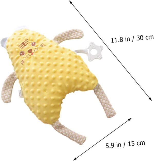 LIFKOME Baby Comfort Towel Baby Girl Baby Soother Baby Boy Baby Clothes for Girls Stuffed Animal Blanket Infant Blanket Baby Snuggle Blanket Registry Babies Toys Bib Polyester Chew Newborn - Image 2