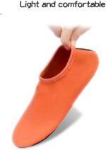 JIASUQI Kids, Womens Mens Classic Barefoot Water Sports Skin Shoes Aqua Socks for Beach Swim Surf Yoga Exercise - Image 3
