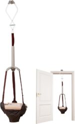 Gusengo Doorway Jumper, Adjustable Newborn Jump Chair Bounce Swing, Door Swing 2 in 1 With Adjustable Strap Early Education Puzzle Learning Walking Fitness Chair - Image 8