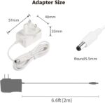 Tonton 5V Power Supply 2A 1A, 10W AC Adapter with 8 DC Plugs for Led Strip Light, Baby Monitor, Baby Swing, Digital Picture Frame, CCTV cameras, Android TV Box, Tablet, Bluetooth Speaker, 2M - Image 3