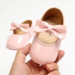 RVROVIC Baby Girl Moccasins Infant Princess Sparkly Premium Lightweight Soft Sole Prewalker Toddler Girls Shoes - Image 5