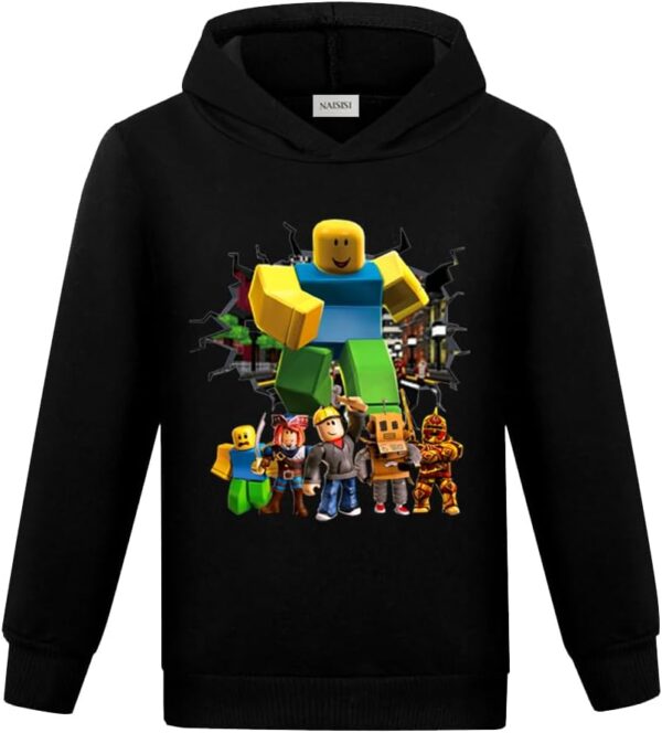 NAISISI Boys and girls Sports Hoodie and Jogging Pants tracksuit children Popular Casual Sports pullover Two Piece Set - Image 2