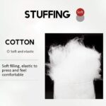 Uposao Sunflower Plush Pillow Flower Shaped Seating Cushion Sunflower Pillow Sofa Chairs Floor Pillow for Kids Reading Nook Watching TV Bed Room Decoration - Image 5