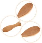 SHOWERORO Children's Baby Wooden Hair Brush Set Toddler Wool Brush Comb for Gentle Scalping and Hair Care - Image 9
