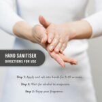 Palm Safe Coconut 60ml Anti Bacterial Premium Hand Sanitiser Travel Size Refillable Clip Bottle Quick Drying Non Sticky Extra Moisturising Kills 99.9% of Viruses and Bacteria - Image 7