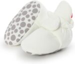 Toddler Boots Baby Slippers 12-18 Months Booties First Shoes Soft Boys Warming Girls Booties Infant Prewalker Snow Boots Baby Slippers Baby Booties 0-3 Months (White, 0-6 Months) - Image 5