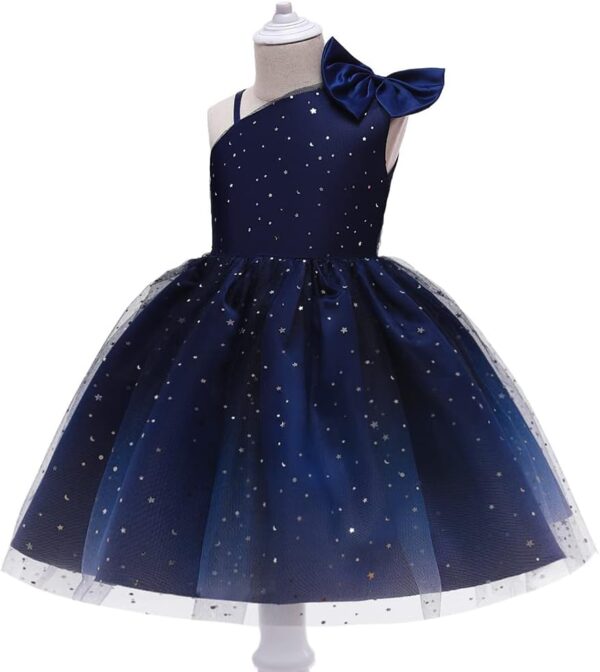 Cichic Girls Party Dress Toddler Girls' Princess Dresses for Birthday Bridesmaid Wedding Occasion Sparkly Frocks 2-12 Years Old… - Image 2