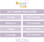 Splosh Toddler's Slippers - Slippers with adorable designs to keep your toddler warm in soft, comfy and fluffy slippers. Machine washable with non-skid soles! - Image 5