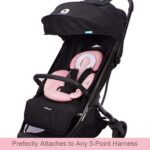 INFANZIA New 2-in-1 Head & Body Supports for Baby Newborn Infants - Extra Soft Stroller Cushion Pads Car Seat Insert, Seasons, Pink - Image 2