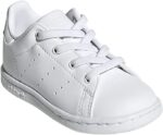adidas Originals Kids Stan Smith (End Plastic Waste) Sneaker, White/Cloud White/Cloud White, 4 US Unisex Toddler - Image 2