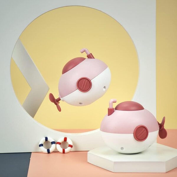 BYNYXI Baby Water Toy Bath Toy, Underwater Bathtub Toy Mechanical Cartoon for Toddlers Cute Boat Clearance Toys for Children Boys Girls 1 2 3 Years Old - Image 6