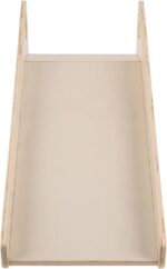 KiddyMoon Wooden Slide For Baby Multifunction Montessori Toddlers Indoor Freestanding Slide 2In1 Chair For Children Slide For Ball Pit Sturdy Climbing Toy, Large, Natural - Image 8