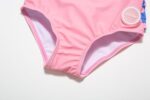 BONVERANO Infant and Baby Girl Swimsuits/Rashguard One Piece UPF 50+ Sun Protection Ruffle Zipper with Sun Cap. - Image 6