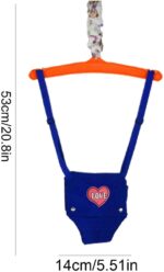 Kid Doorway Jumper, Door Jumper for Kid with Adjustable Strap, Walking Harness Function, Easy Setup, Fun Activity, Baby Jump Chair Bounce Swing - Image 2
