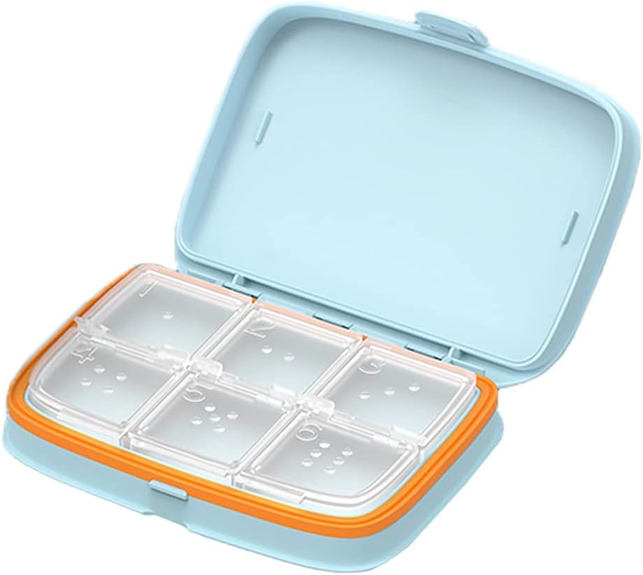 51Lai1c0fmS._AC_SL1001_.jpg UHCPVHQQQ Medicine Storage Box Pills Box Pill Dispensers & Reminders Tablet Organiser Pill Organiser 7 Day Medical Supplies Medicine Tablet Dispenser K(I) - Image 1