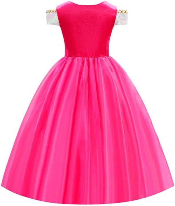 Aurora Dress Up Princess Costumes for Girls - Deluxe Fancy Dress Princess Party, Birthday and Halloween Kids & Toddlers Age 3-10 Years - Image 2