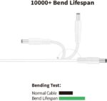 Tonton 5V Power Supply 2A 1A, 10W AC Adapter with 8 DC Plugs for Led Strip Light, Baby Monitor, Baby Swing, Digital Picture Frame, CCTV cameras, Android TV Box, Tablet, Bluetooth Speaker, 2M - Image 8