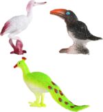WANGCL 12 pcs Mini Bird Figurines Miniature Birds Playset Kids Educational Toys for Fairy Garden Home Decor - Image 4