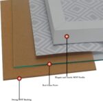 Hinged Double Photo Frame 6x4'' White,Wood Effect 4x6'' Double Picture Frame,White Twins 6x4'' Photo Frame with Glass Holds 2 Standard10x 15cm Photoes, Foldable 6x4 frames mother Day gift - Image 3