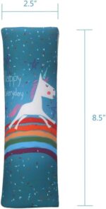 2 Pcs Unicorn Car Safety Seat Belt Shoulder Pads - Cartoon Design Auto's Comfort Seat Belt Harness Cover Pads for Child Kids Toddlers Baby - Image 4